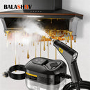 Limpiadora de Vapor 2500W Alta Presión – Limpieza Profunda para Hogar, Coche y Aire Acondicionado