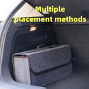 Organizador Maletero Coche Plegable – Caja de Almacenamiento Antideslizante con Compartimentos
