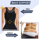 Faja Reductora Vest para Mujer – Corsé Moldeador Sauna para Adelgazar y Moldear el Cuerpo