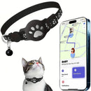 Collar GPS Impermeable Mini para Perros y Gatos – Rastreador Antipérdida con Alerta de Movimiento y Localización Global Remota