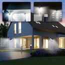 Luz Solar LED 100 con Sensor de Movimiento PIR – Lámpara Exterior Impermeable IP65 para Jardín y Pared