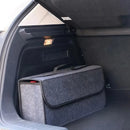 Organizador Maletero Coche Plegable – Caja de Almacenamiento Antideslizante con Compartimentos