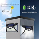 Luz Solar LED 100 con Sensor de Movimiento PIR – Lámpara Exterior Impermeable IP65 para Jardín y Pared